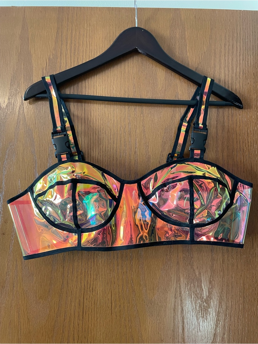 Club Exx Rave Festival Iridescent Costume